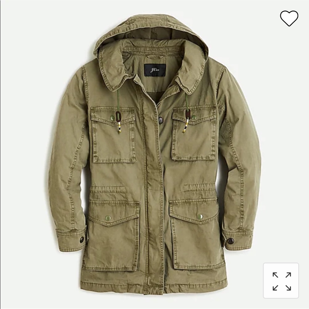 J.Crew Lightweight Utility Jacket - medium